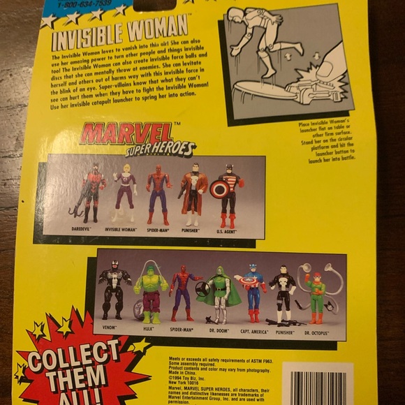 Marvel Invisible Woman Fantastic Four figure NEW - Picture 2 of 2